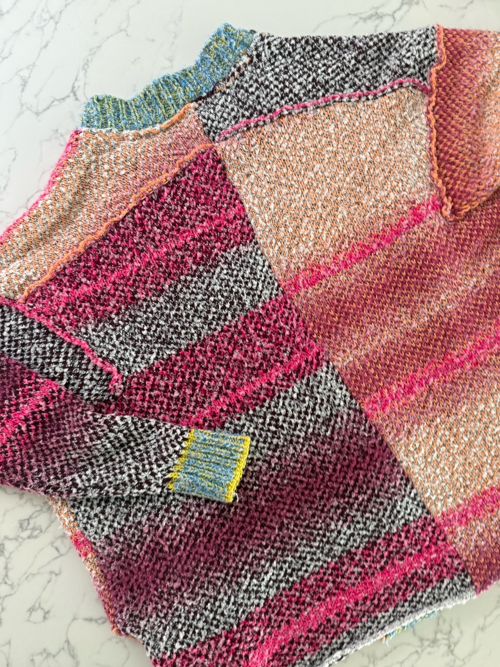 Free People Daydreamer Cardigan - Pink Multi - Size Small - Picture 4 of 8